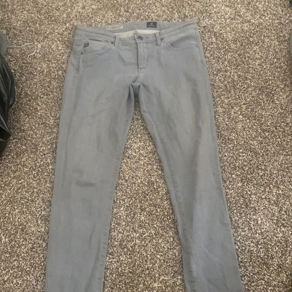 Gray jeans